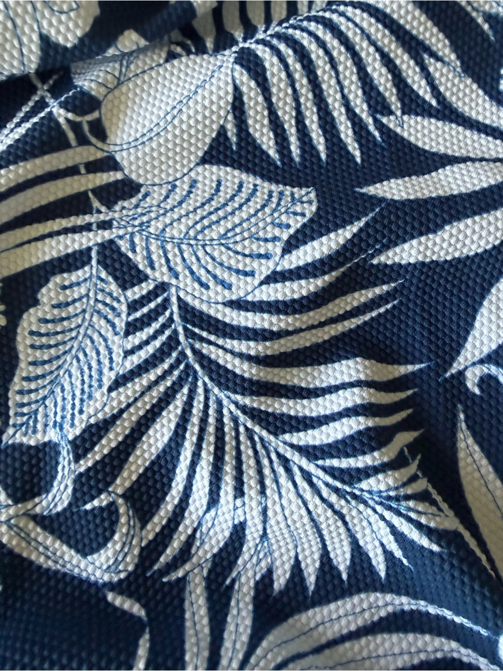 Tommy Bahama Navy & White Tropical Print Jumpsuit Romper - Picture 6 of 6